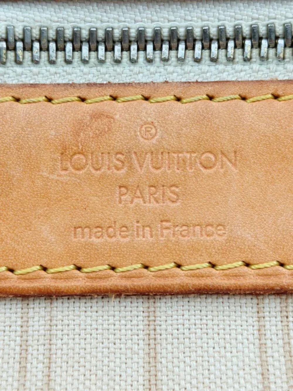 Louis Vuitton Neverfull Damier Azur Tote Bag